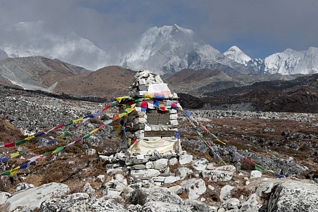 Jerzy Kukuczka Memorial, der 1989 als Erster versuchte die Lhotse Südwand zu durchsteigen